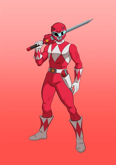 I 3D printed a Mighty Morphin Red Power Ranger helmet : r/3Dprinting