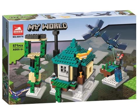 Купить Конструктор Небесная башня Майнкрафт 571 деталей (Minecraft ...