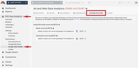 How To Export Octoboard Ppc Analytics Data To Looker Studio Ex Google