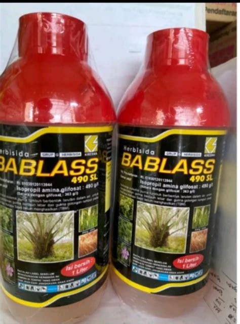 Herbisida Bablas Sl Liter Membasmi Rumput Sampai Akarnya Lazada