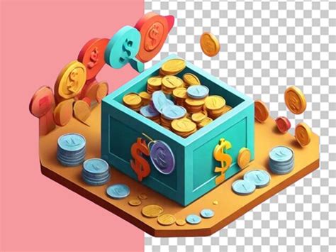 Collecting Money Box Premium Ai Generated Psd