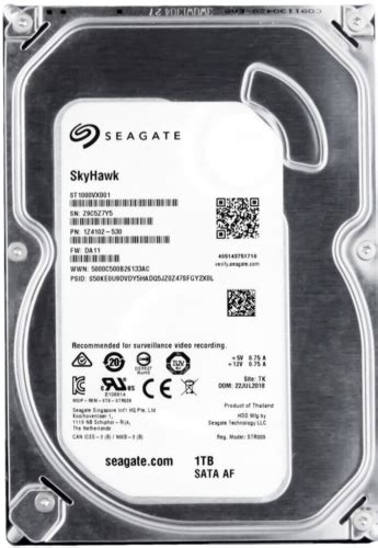 Seagate ST1000VX001 Hard Disk Drive 1TB 3.5inch SATA 6Gbps HDD for sale ...