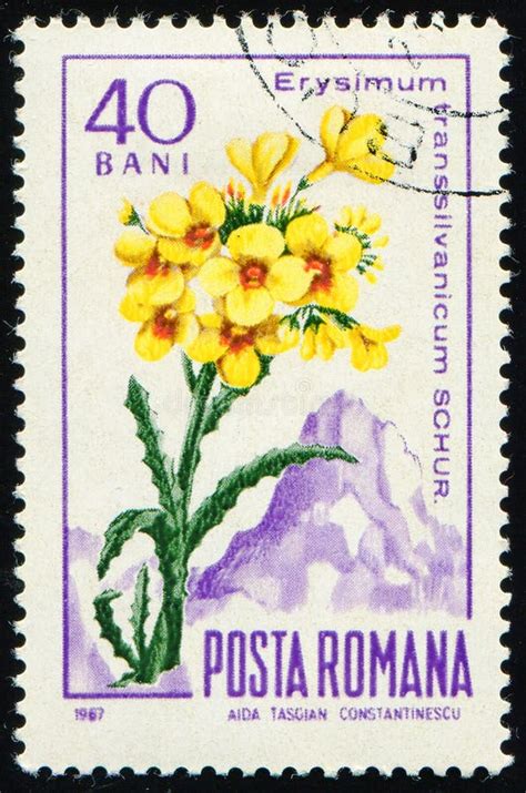 Romania Circa Stamp Romanian Bani Printed By Romania Shows