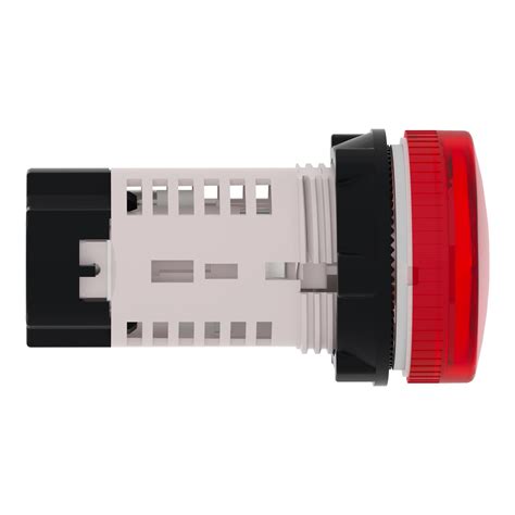 XB7EV64P - Monolithic pilot light, Harmony XB7, plastic, red, 22mm ...