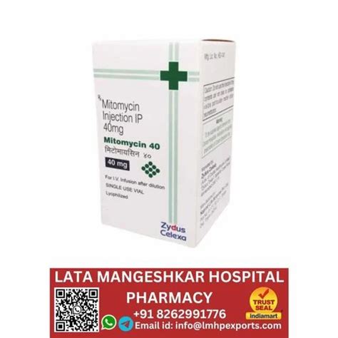 Zydus Mitomycin Injection 40 Mg Packaging Vial At Rs 3200 Vial In Nagpur