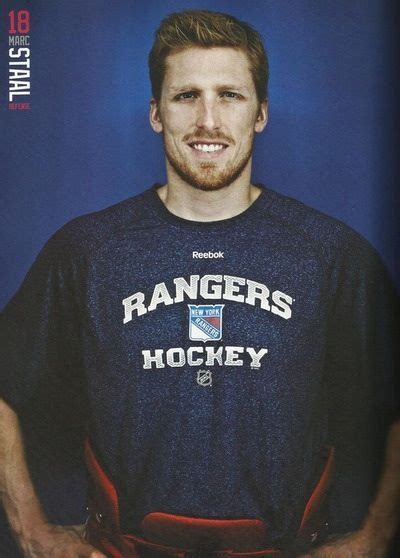 Marc Staal 2013 2014 Ny Rangers Yearbook Rangers Hockey New York