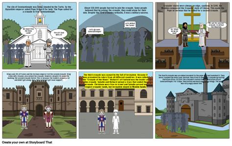 The Crusades Storyboard By 2f2d6e5e