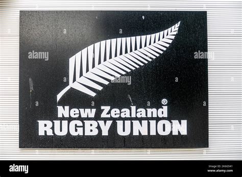 Nz rugby logo hi-res stock photography and images - Alamy