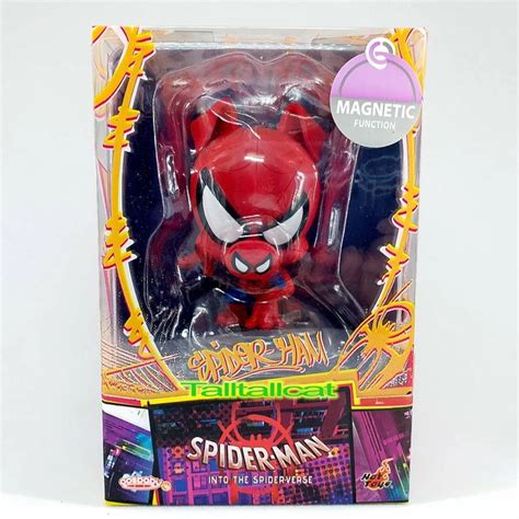 Marvel Hot Toys Spider Man Into The Spider Verse Spider Ham Cosbaby In Stock Eur