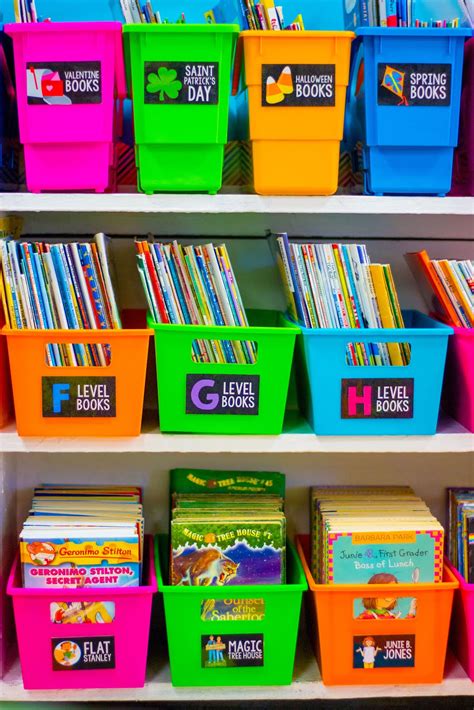 Setting Up Your Classroom Library First Grade Made