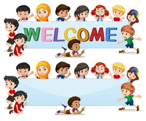 Welcome Banner Vector Art, Icons, and Graphics for Free Download