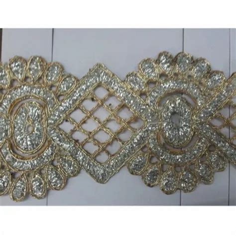 Golden Silver 2 Inch Fancy Laces For Saree At Rs 450 Meter In