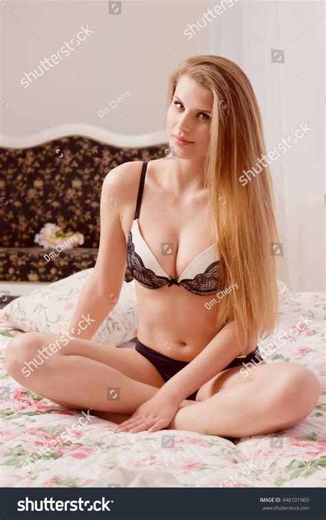 Sexual Woman Lingerie Posing Boudoir Stock Photo 446101969 Shutterstock