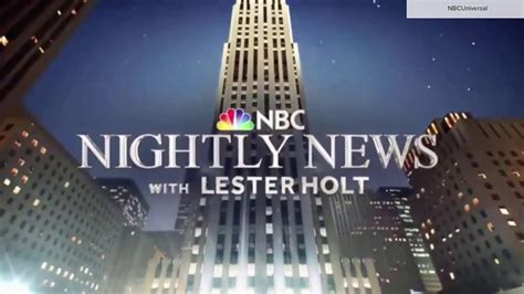 Nbc Nightly News Open Debuted Oct 10 2016 Youtube