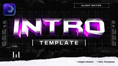 Best 5 Intro Template For Alight Motion || YouTube Channel Intro || Alight Motion Intro Presets ...