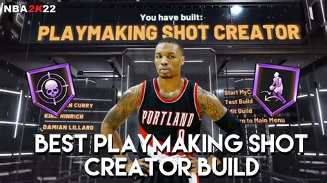 NEW NBA 2K22 Current Gen Best Playmaking Shot Creator Build And