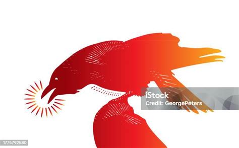 Raven Cawing Stock Illustration - Download Image Now - Accidents and ...