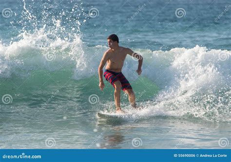 Surfing editorial photo. Image of coastal, donosti, amusement - 55690006