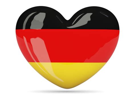 Heart Icon with Germany Flag