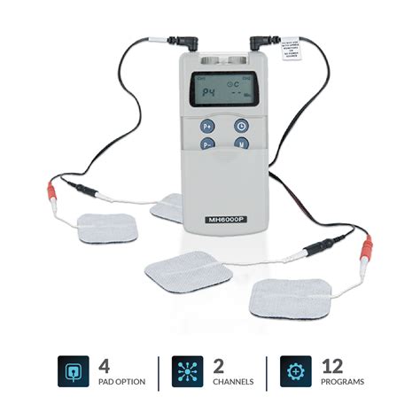 Tens And Muscle Stimulator Machine Mh6000b Electrohealth