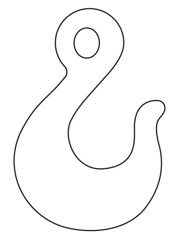 Hook Emoji Coloring Page Free Printable Coloring Pages