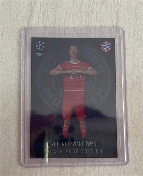 Match Attax Black Edge Edition Robert Lewandowski And Jude Bellingham