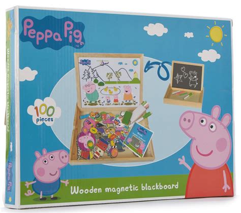 TABLICA MAGNETYCZNA ŚWINKA PEPPA KREDOWA DREWNIANA 1800236945 sklep