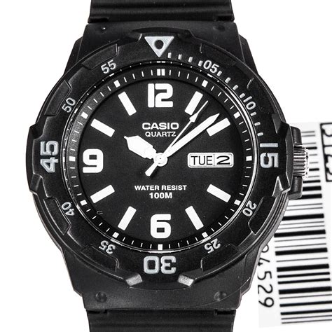 Reloj Casio Hombre Deportivo MRW 200H 1B2 Water Resist 100m Indicador