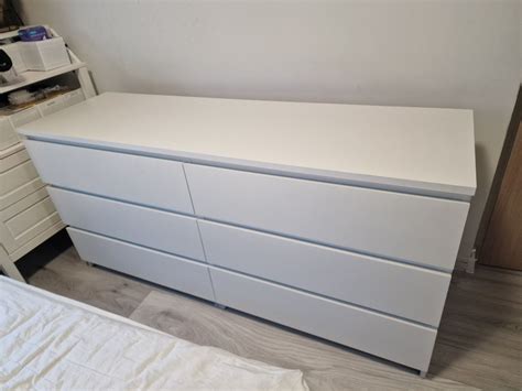 Komoda Malm biała Ikea Łódź Bałuty OLX pl