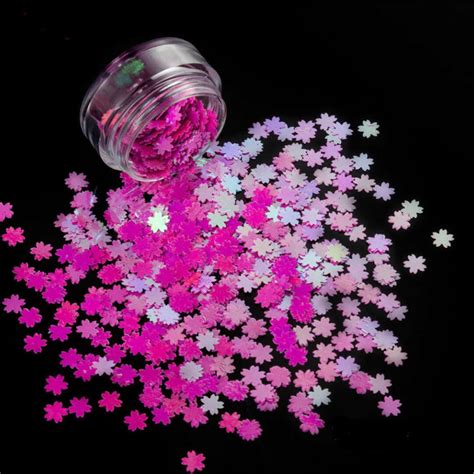 Hot Pink 3D Cherry Blossom Flowers Spring Nail Decoration Etsy