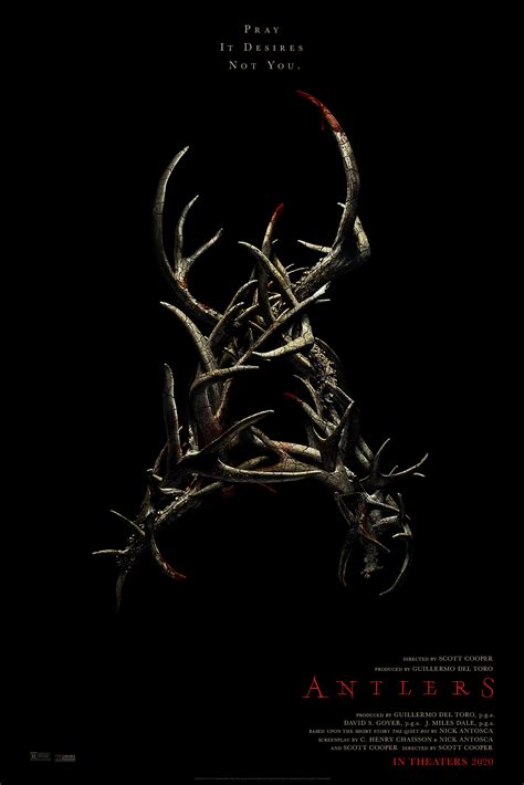 New teaser trailer for Scott Cooper horror film ANTLERS looks creepy AF!