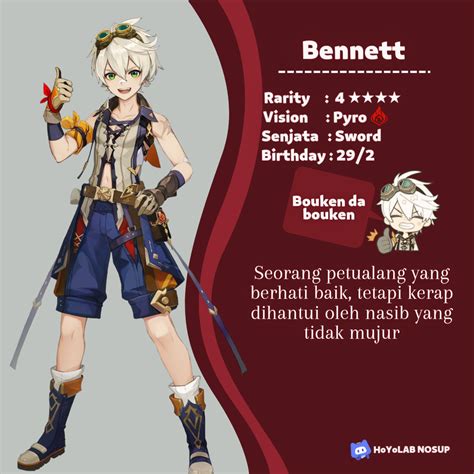 Versi 2 8 Bennett Build Support Healer Genshin Impact HoYoLAB