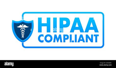 Hipaa Compliant Checkmark Icon Vector Design Logo Symbol Vector