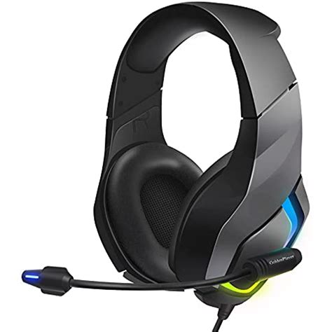 GoldenPlayer Gaming Headset with Microphone for PS5, PS4 Headset with Mic, Xbox One Headset ...