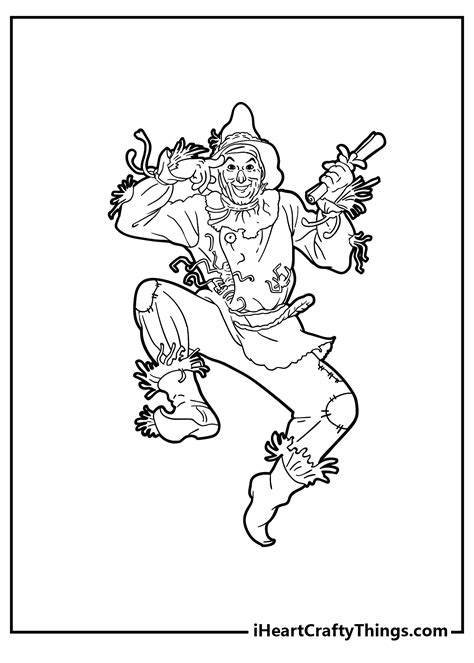 Printable Wizard Of Oz Coloring Page Updated 2022 Coloring Home