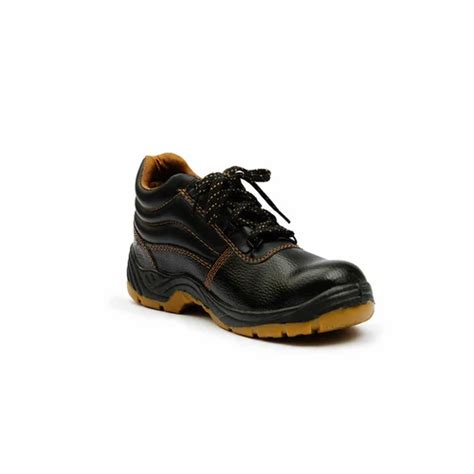 Leather Hillson Workout Dual Density Black Pvc Safety Shoe At Rs In