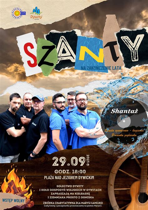 "Koncert Na Zakończenie Lata SZANTY" - Dywity 2023 - Mazury Travel