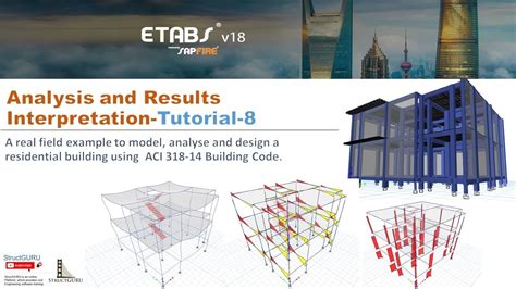 Analysis And Results Interpretation In ETABS V18 Tutorial 8 YouTube