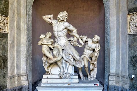 The Statue Of Laocoon And His Sons At The Vatican Museum Photograph By