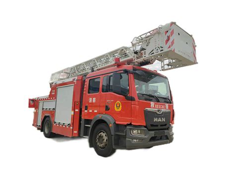 Wholesale Man M Ladder Fire Truck In Chinese Hubei Dong Runze