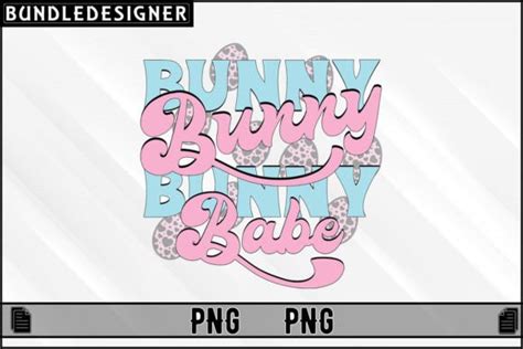 Easter Bunny Babe PNG Sublimation Design Graphic By BundleDesigner