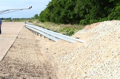 Inch Buried In Backslope Terminal Compatible With Mgs Guardrail