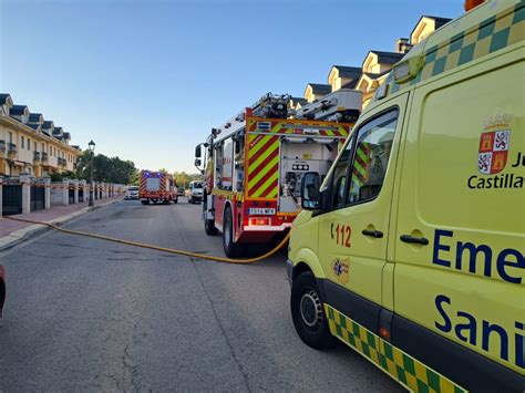 Un Incendio En El Garaje De Un Edificio En Cubillos Deja A Un Hombre