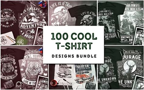 Cool T Shirt Designs Bundle Inkydeals