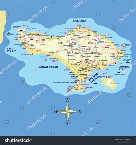 bali on map of world 1