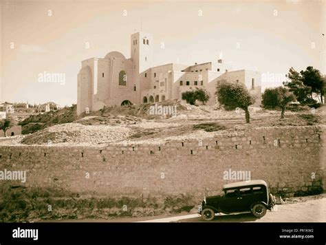 St. Andrews Church, St. Andrew's Church. interior. 1934, Jerusalem, Israel Stock Photo - Alamy