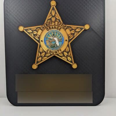 Orange County Florida Sheriff Badge SVG, Sheriff's Officer Star Vector ...