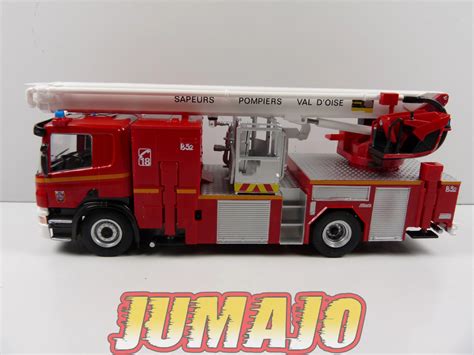 CPF102 POMPIERS 1 43 Hachette IXO Scania P 310 SDIS Val D Oise Brigade