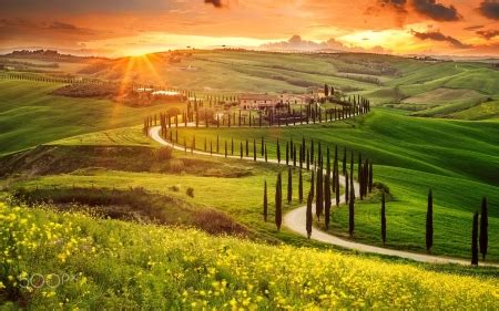 Gorgeous Italian Sunset - Sunsets & Nature Background Wallpapers on ...