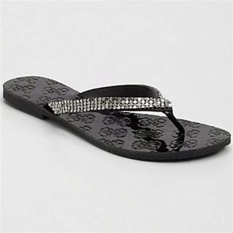 Sparkly Flip Flop Guess Sparkly Flip Flops Sandles Shoes